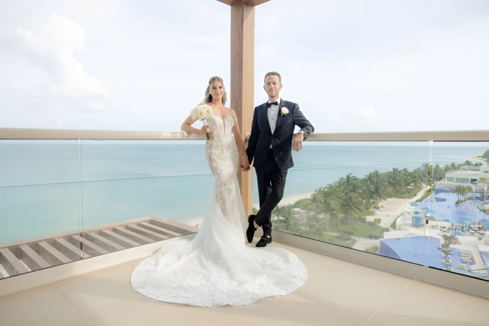 Andreana and Alessandro against a breathtaking backdrop