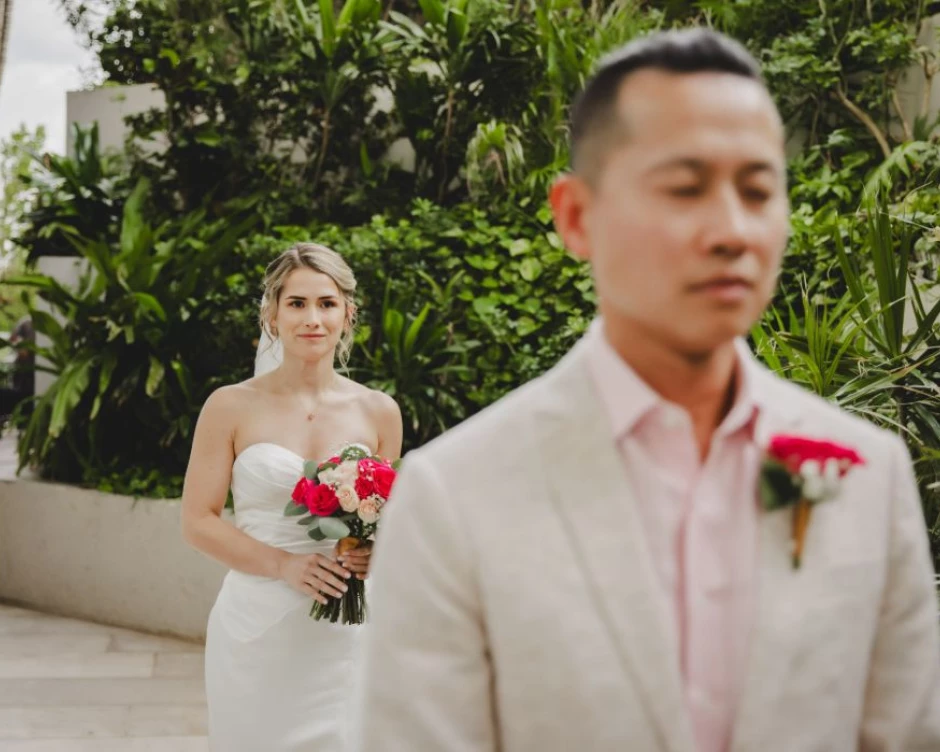 Kayla & Johnny first look