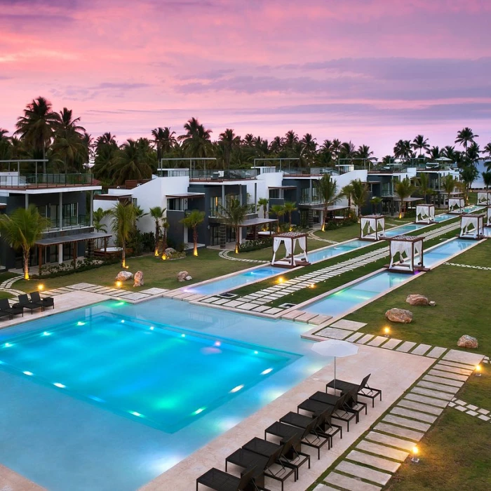 Pool area at Sublime samana Las Terrenas