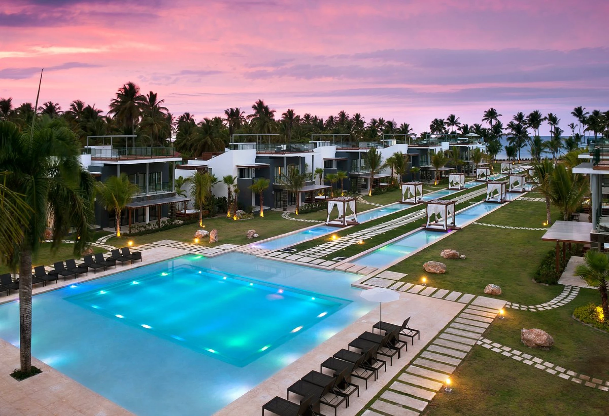 Pool area at Sublime samana Las Terrenas