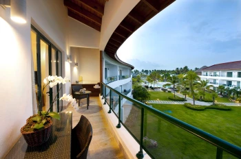 Two bedroom suite balcony view at Sublime samana Las Terrenas