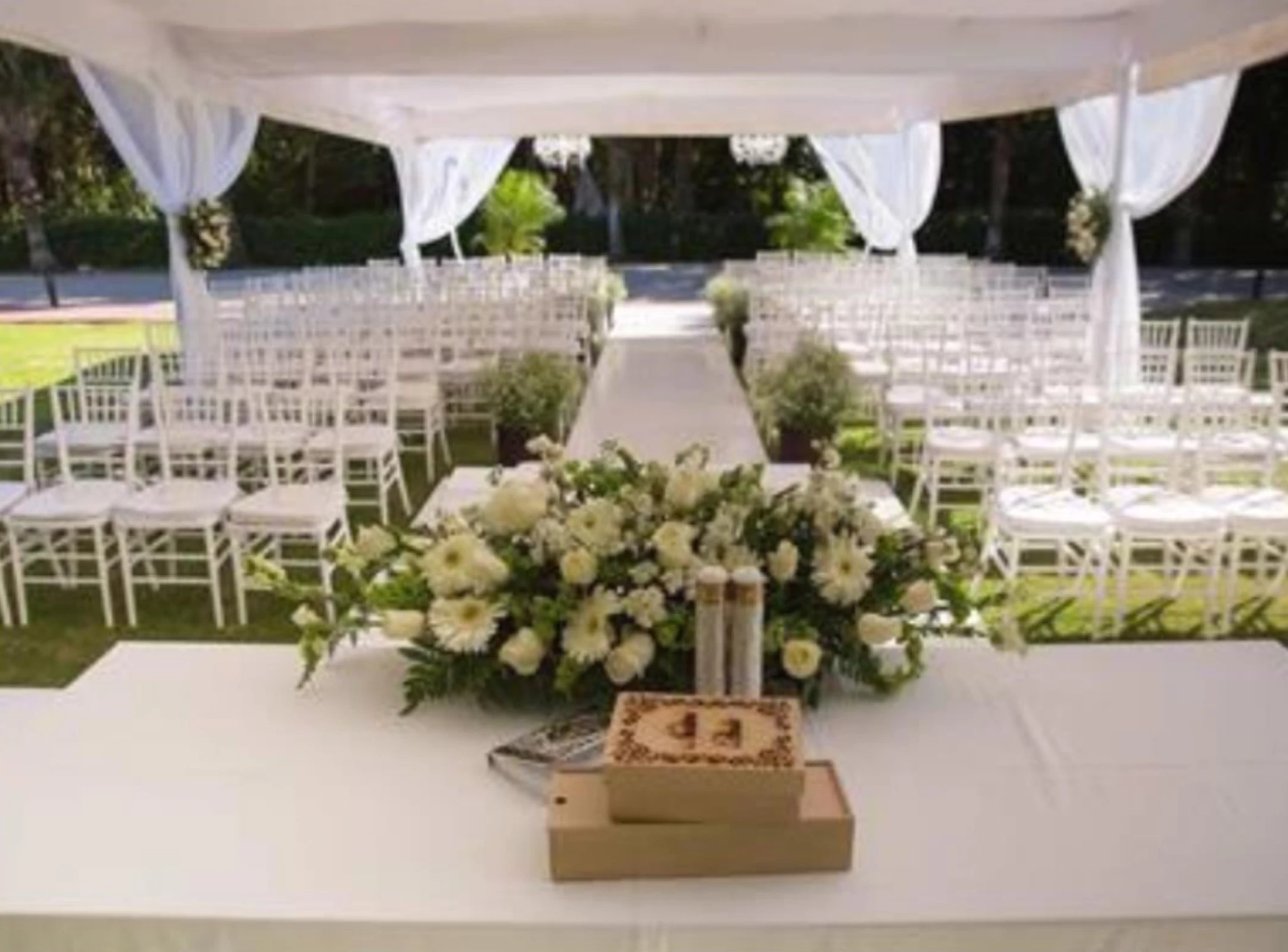 Starlight garden wedding venue at Sunscape Akumal Beach Resort