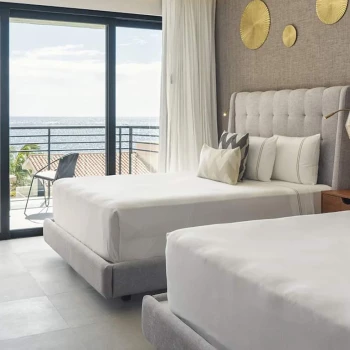 Double bed suites at The Fives Oceanfront Puerto Morelos