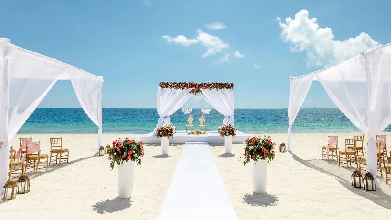 TRS Coral beach wedding venue