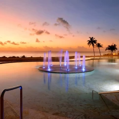 TRS Yucatan Fountain and main pool with oceanview