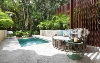TRS Yucatan Junios suite private poolside