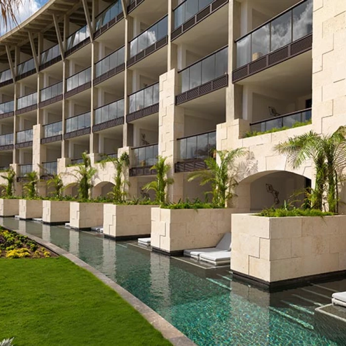 Alcoba suite outside view at Unico 20°87° Hotel Riviera Maya