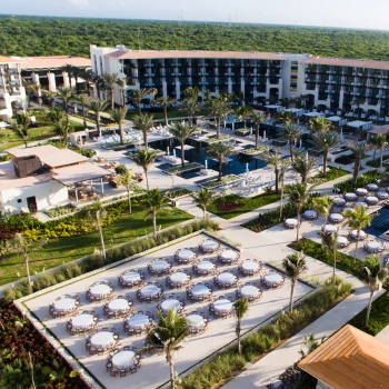 Nayaden terrace wedding venue at Unico 20°87° Hotel Riviera Maya