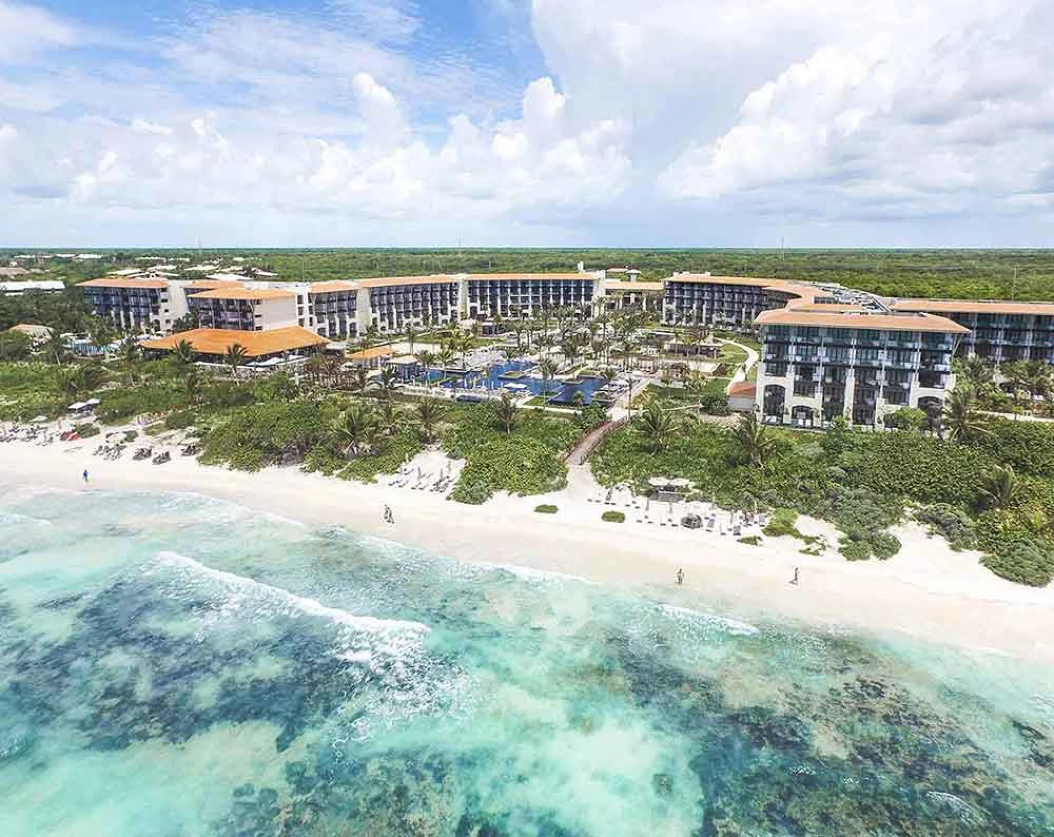 Overview of Unico 20°87° Hotel Riviera Maya