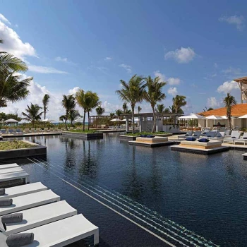 Main pool at Unico 20°87° Hotel Riviera Maya