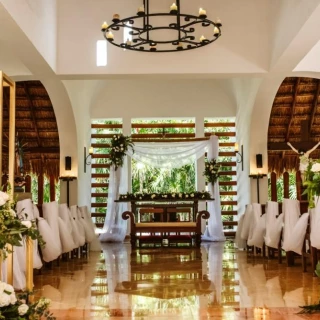 Ceremony on Catholic Chapel San Valentin at Valentin Imperial Riviera Maya