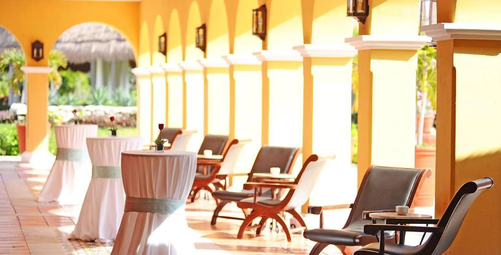 Cocktail party on The Foyer at Valentin Imperial Riviera Maya