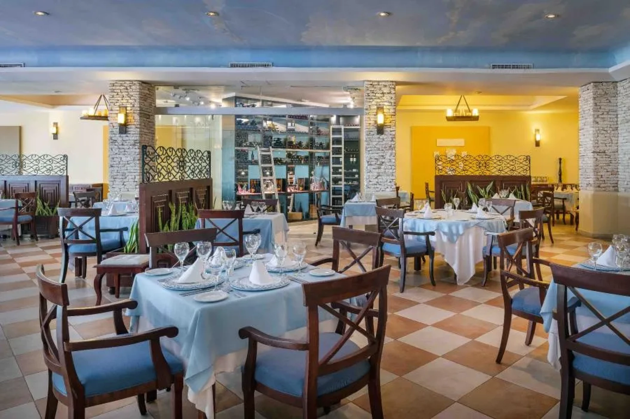 LOlivos Restaurant at Valentin Imperial Riviera Maya