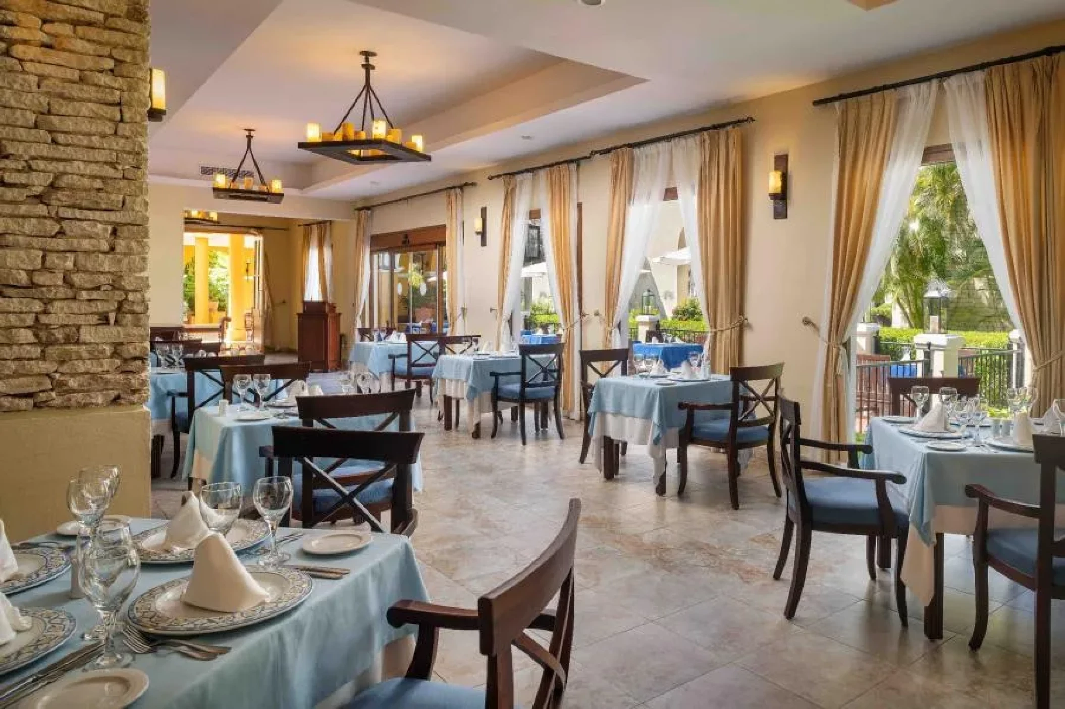 LOlivos Restaurant at Valentin Imperial Riviera Maya