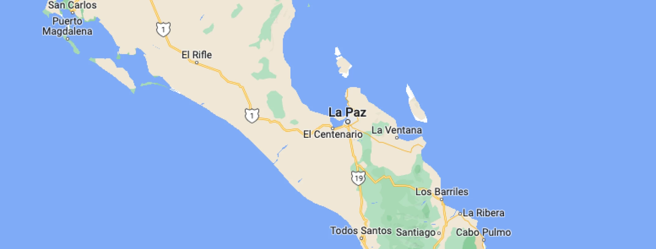 Google maps of Viceroy Los Cabos