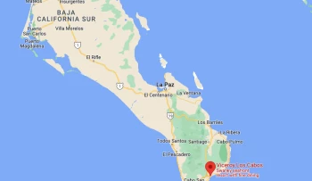 Google maps of Viceroy Los Cabos