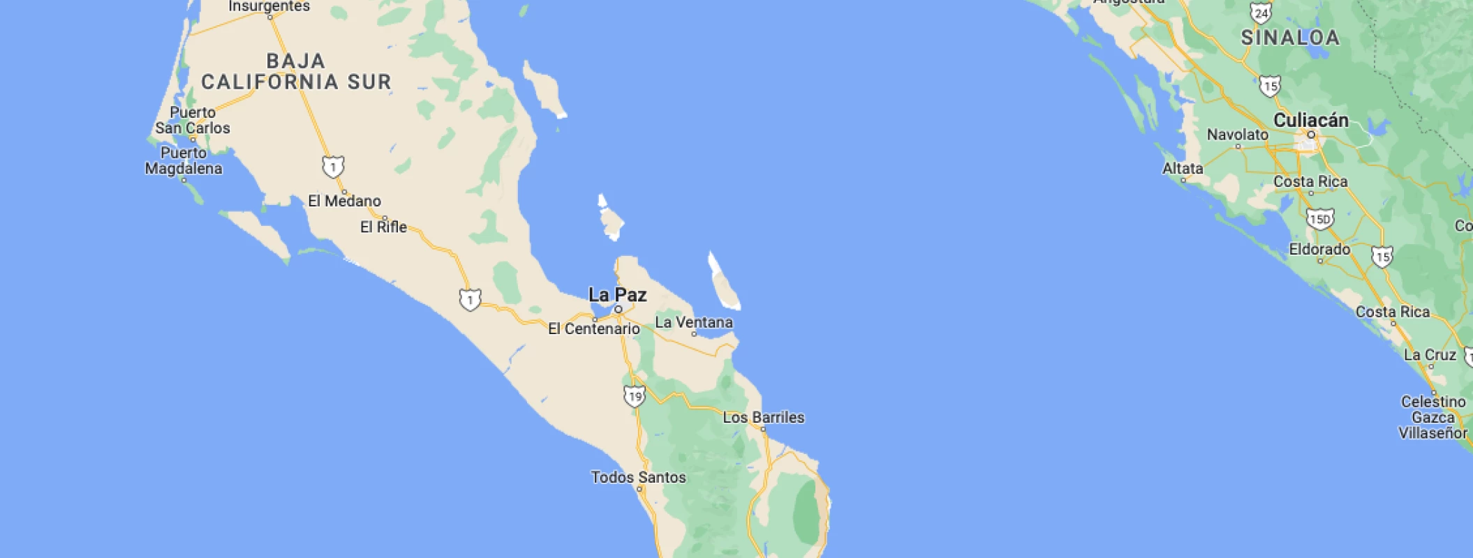 Google maps of Villa La Estancia Beach Resort & Spa Los Cabos