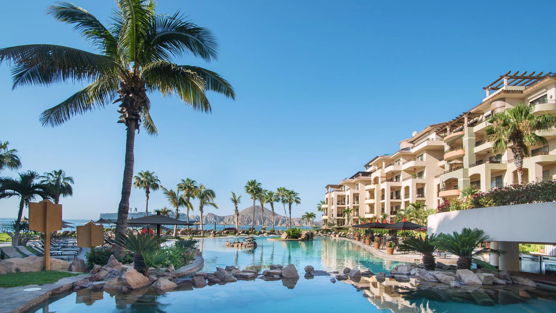 Main pool at Villa La Estancia Beach Resort and Spa Los Cabos