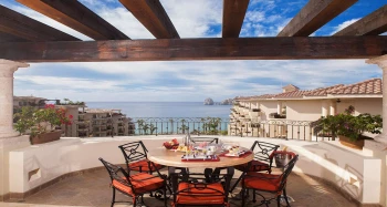 Presidential balcony view at Villa La Estancia Beach Resort and Spa Los Cabos