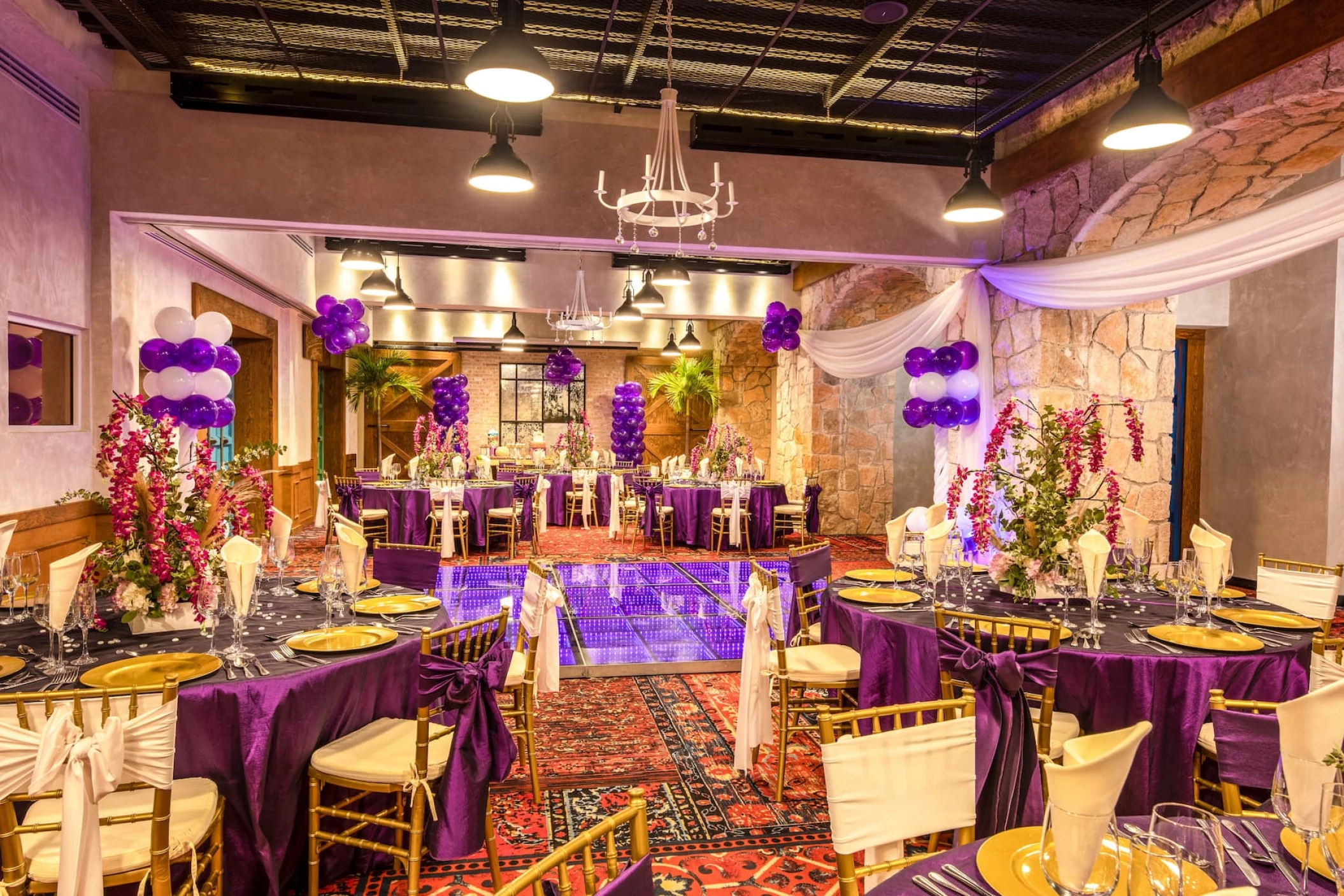 Ballroom setup at Wyndham Alltra Playa del Carmen