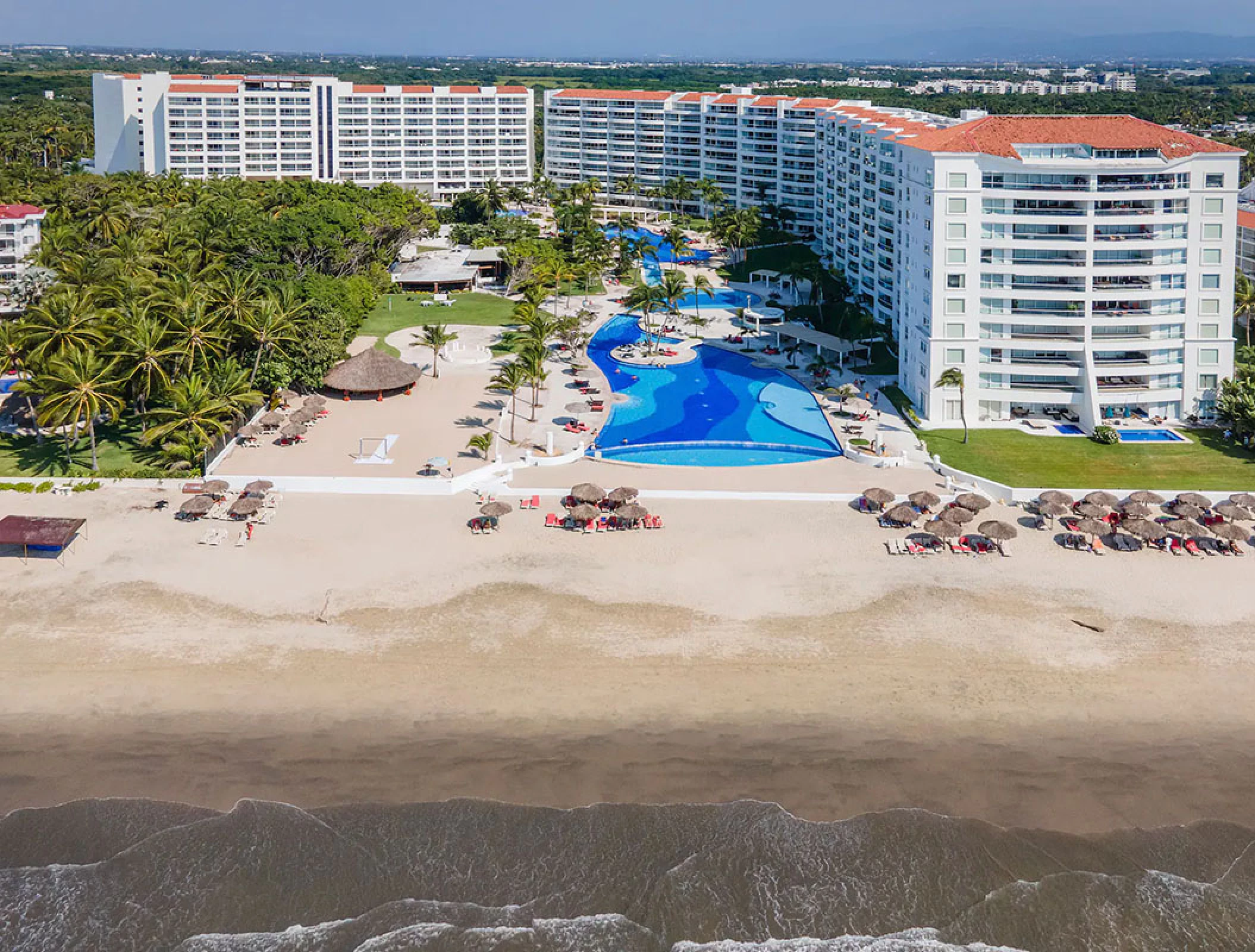 Aereal overview at Wyndham Alltra Riviera Nayarit