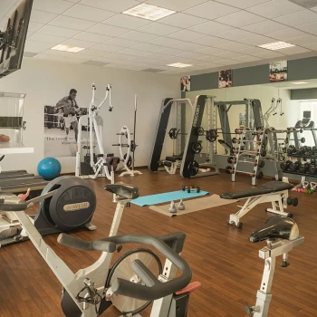 Wyndham Alltra Riviera Nayarit Fitness Center.
