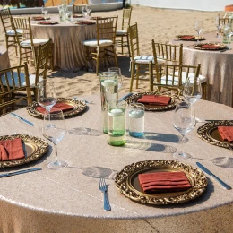 Wedding setup at Wyndham Alltra Riviera Nayarit.