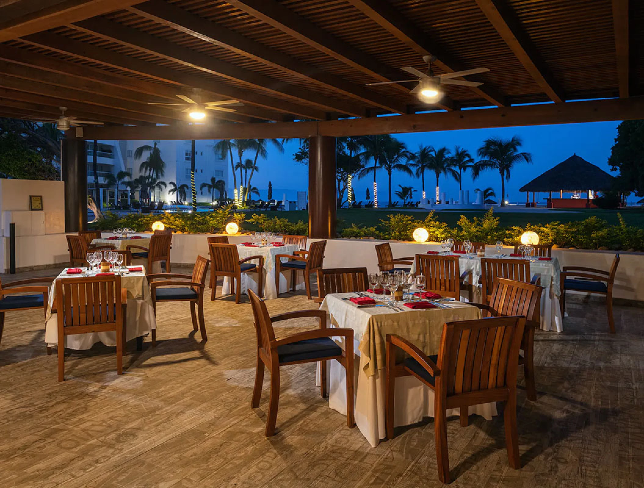 Las Brasas restaurant at Wyndham Alltra Riviera Nayarit