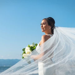 Bride at Wyndham Alltra Riviera Nayarit.