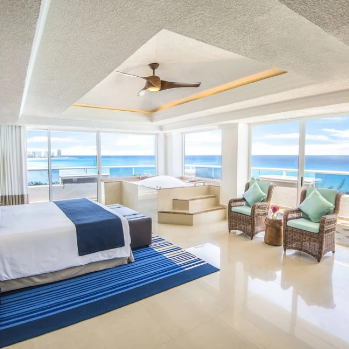 Presidential suite at Wyndham Alltra Cancun