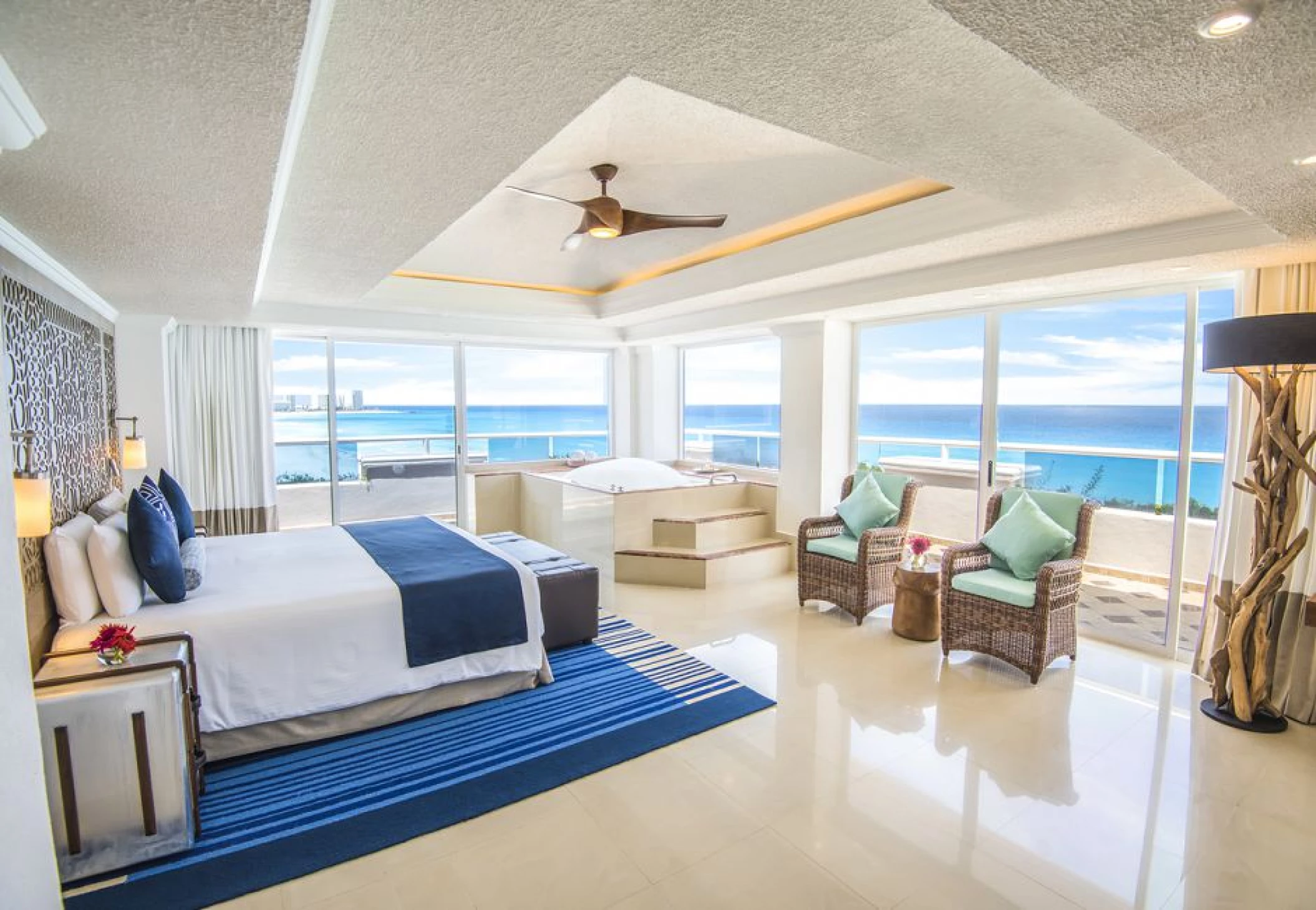 Presidential suite at Wyndham Alltra Cancun