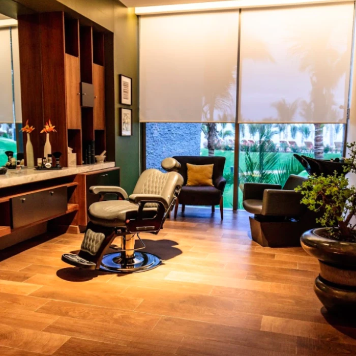 Barber shop at grand velas los cabos