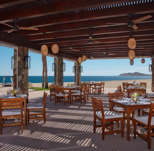 Saltwater restaurant at Zoetry Casa del Mar Los Cabos