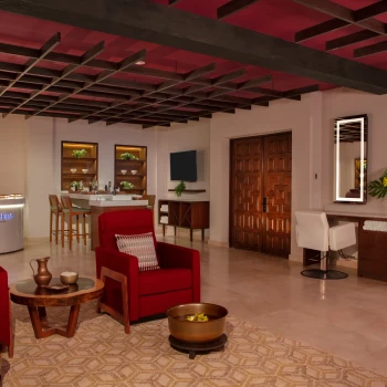 Spa lounge at Zoetry Casa del Mar Los Cabos