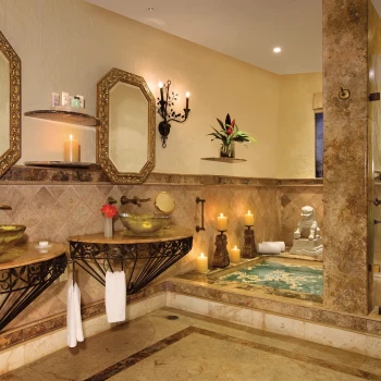Bathroom suite at Zoetry Paraiso de la Bonita Riviera Maya