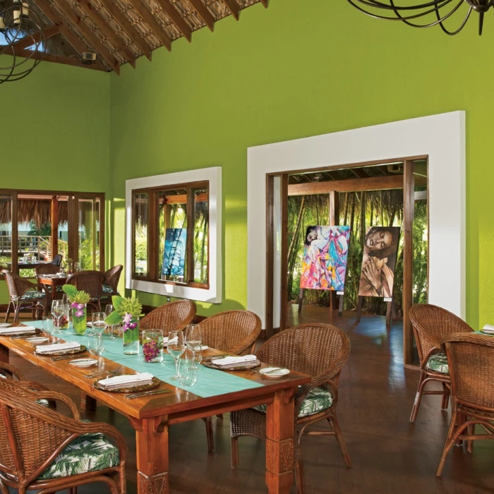 Amaya restaurant at Zoetry Agua Punta Cana