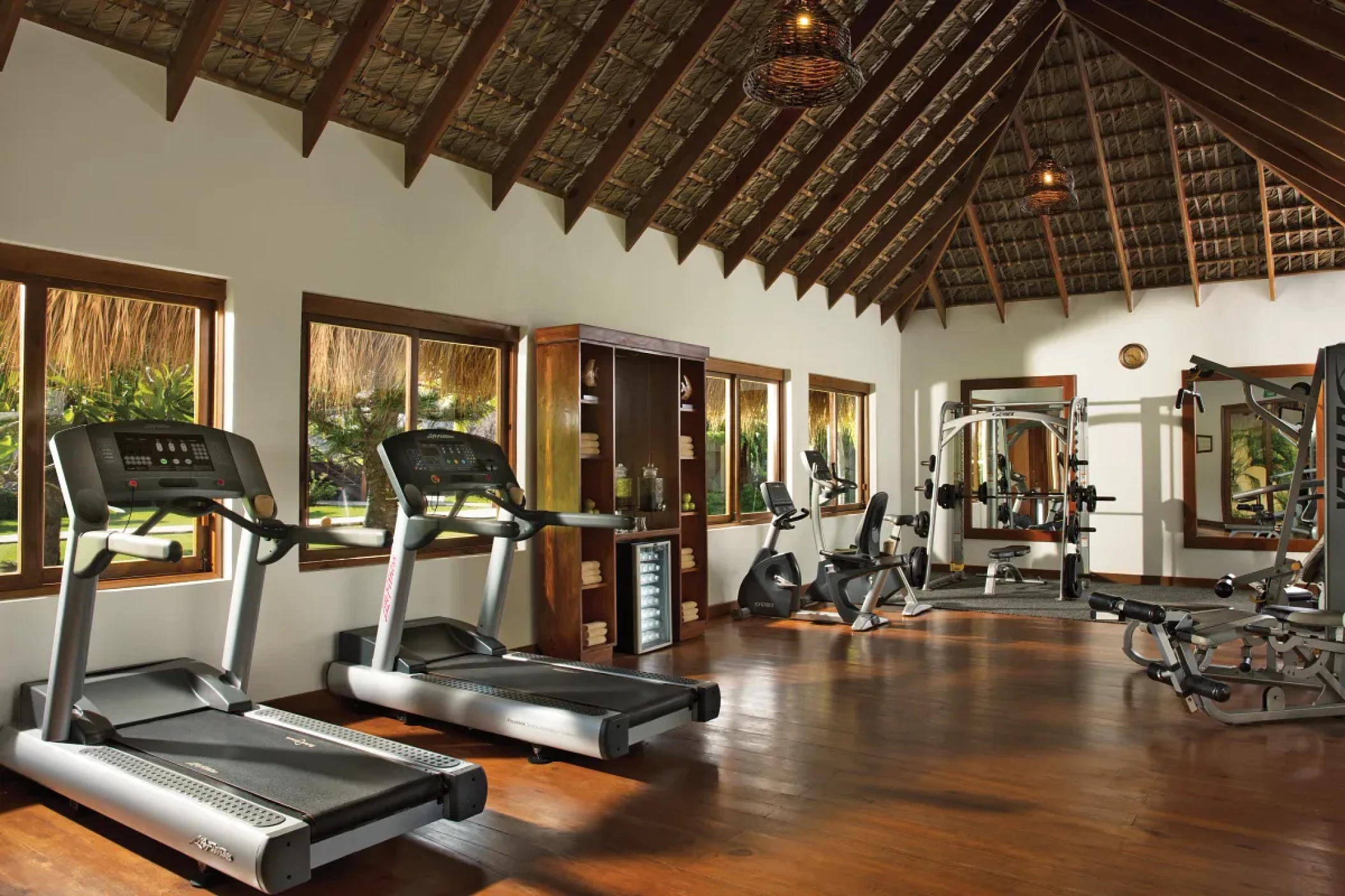 Fitness center at Zoetry Agua Punta Cana