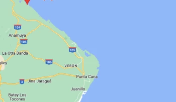 Google maps of Zoetry agua punta cana