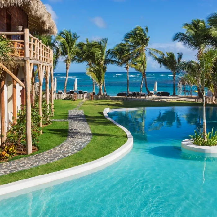 Infinity pool at Zoetry Agua Punta Cana