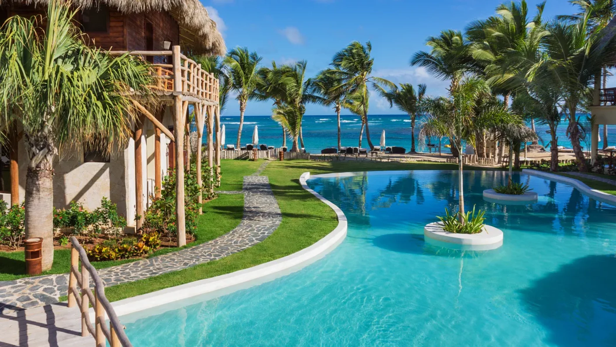 Infinity pool at Zoetry Agua Punta Cana