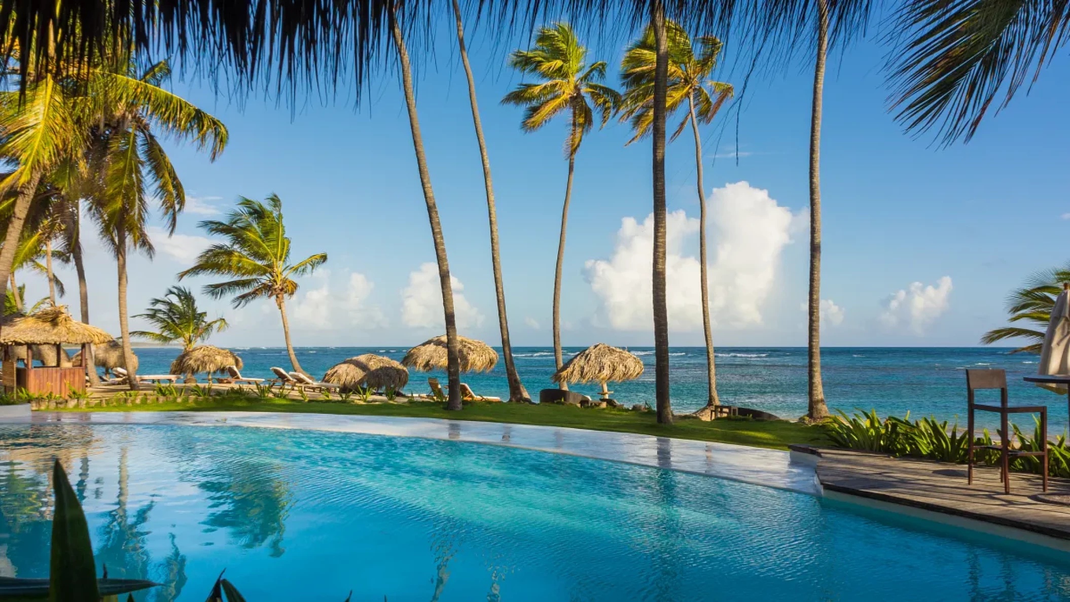 Infinity pool at Zoetry Agua Punta Cana