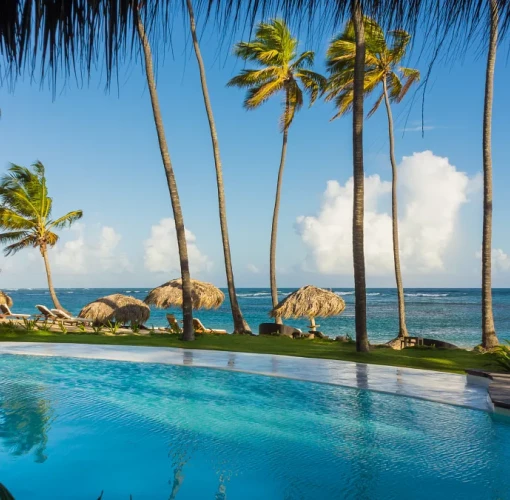 Infinity pool at Zoetry Agua Punta Cana