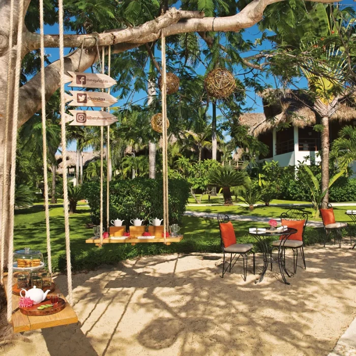 Tea time free at Zoetry Agua Punta Cana