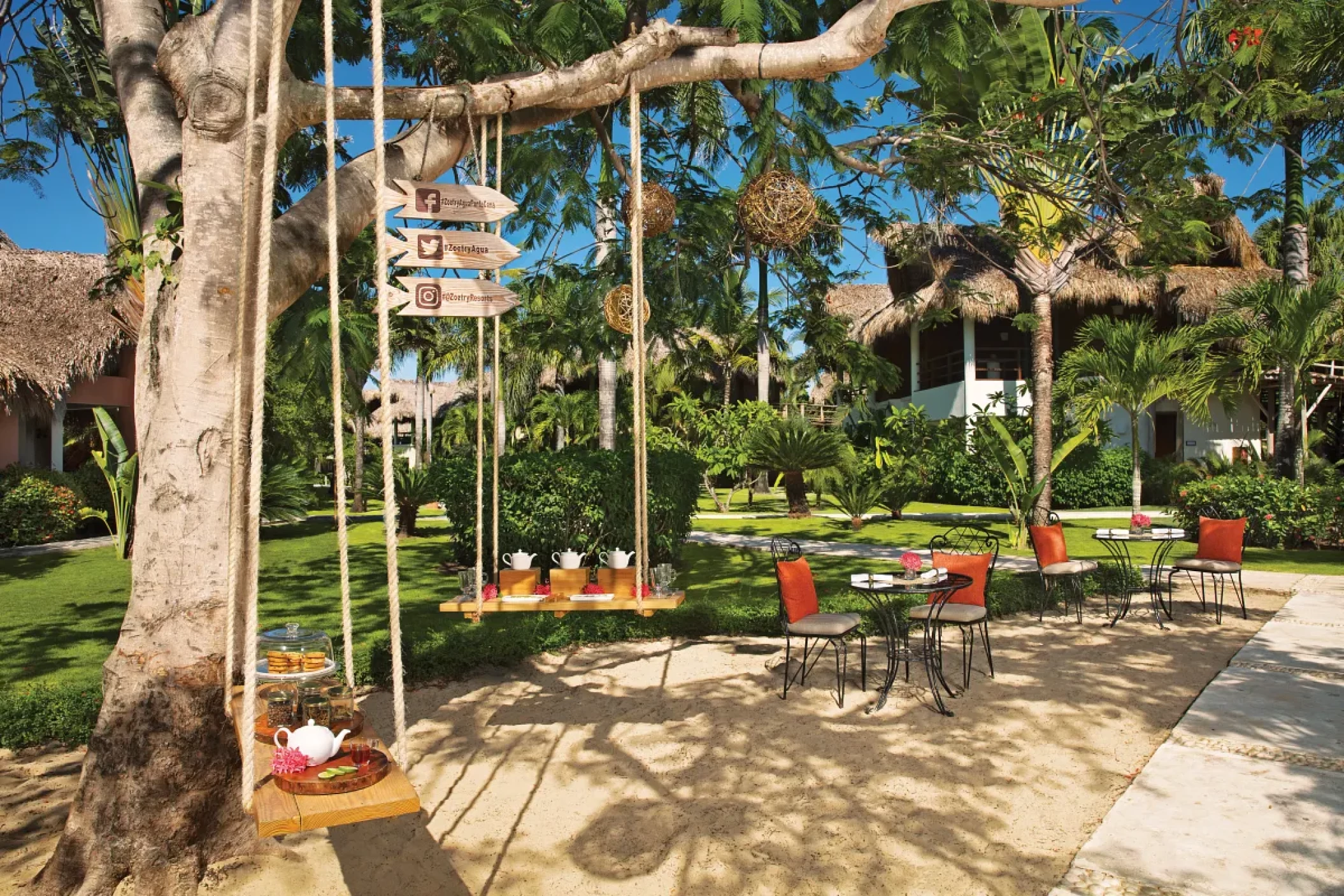 Tea time free at Zoetry Agua Punta Cana